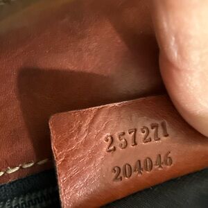 Gucci Brown Leather Tote